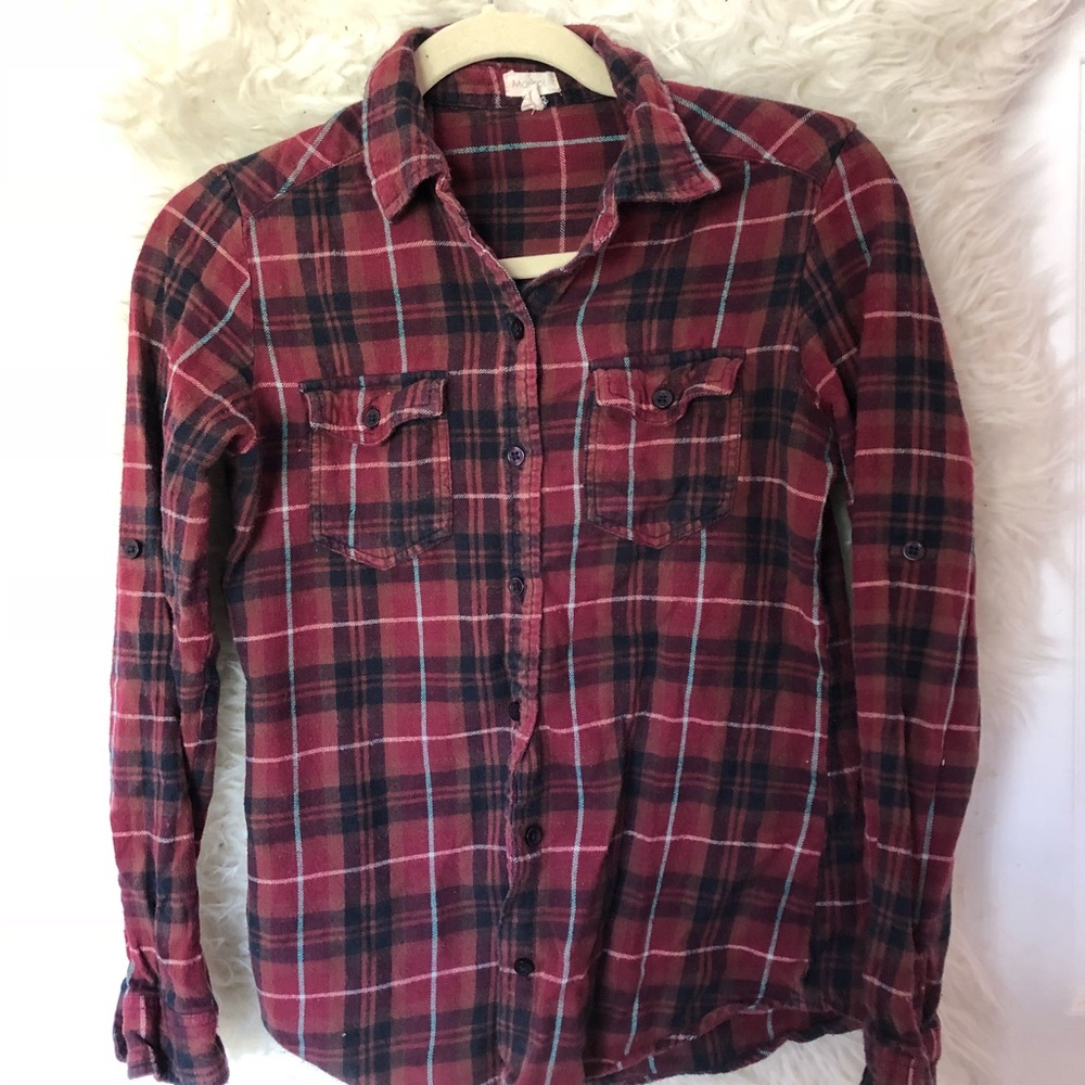 Purple and Blue flannel